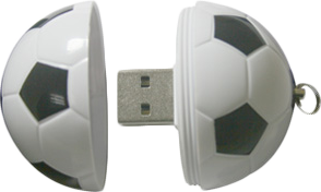 足球形USB手指